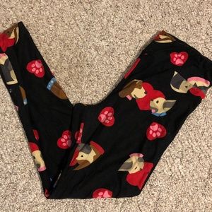 LuLaRoe - Puppy Love - 2019 Valentines Leggings